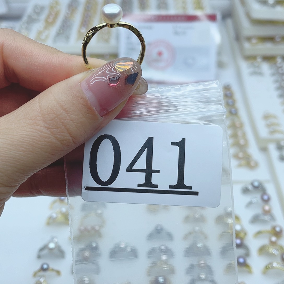 淡水珍珠珠宝奇石合金041