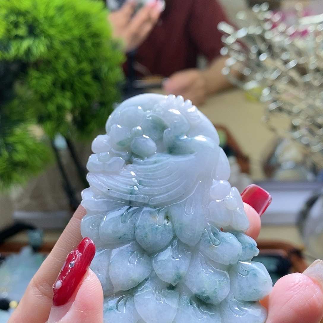 【闪购商品】翡翠颈饰未镶嵌凤凰