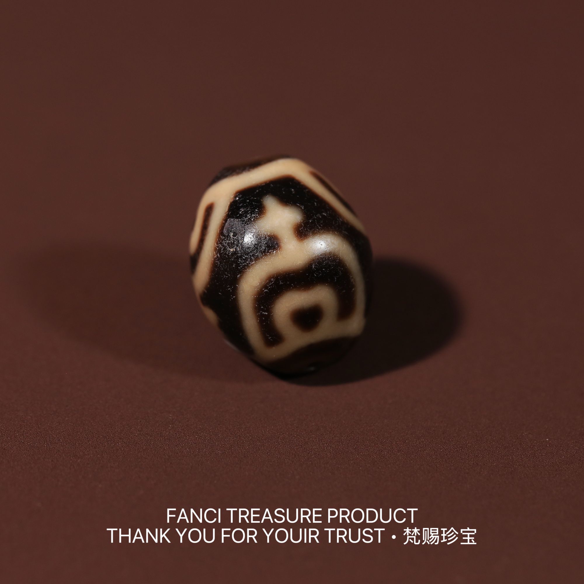梵赐珍宝·【上肯老超顶料】一代老台湾连心宝瓶达洛24*20mm天珠锁骨
