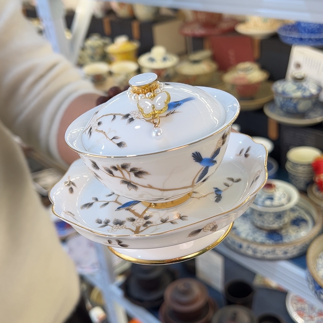 盖碗很漂亮我很喜欢