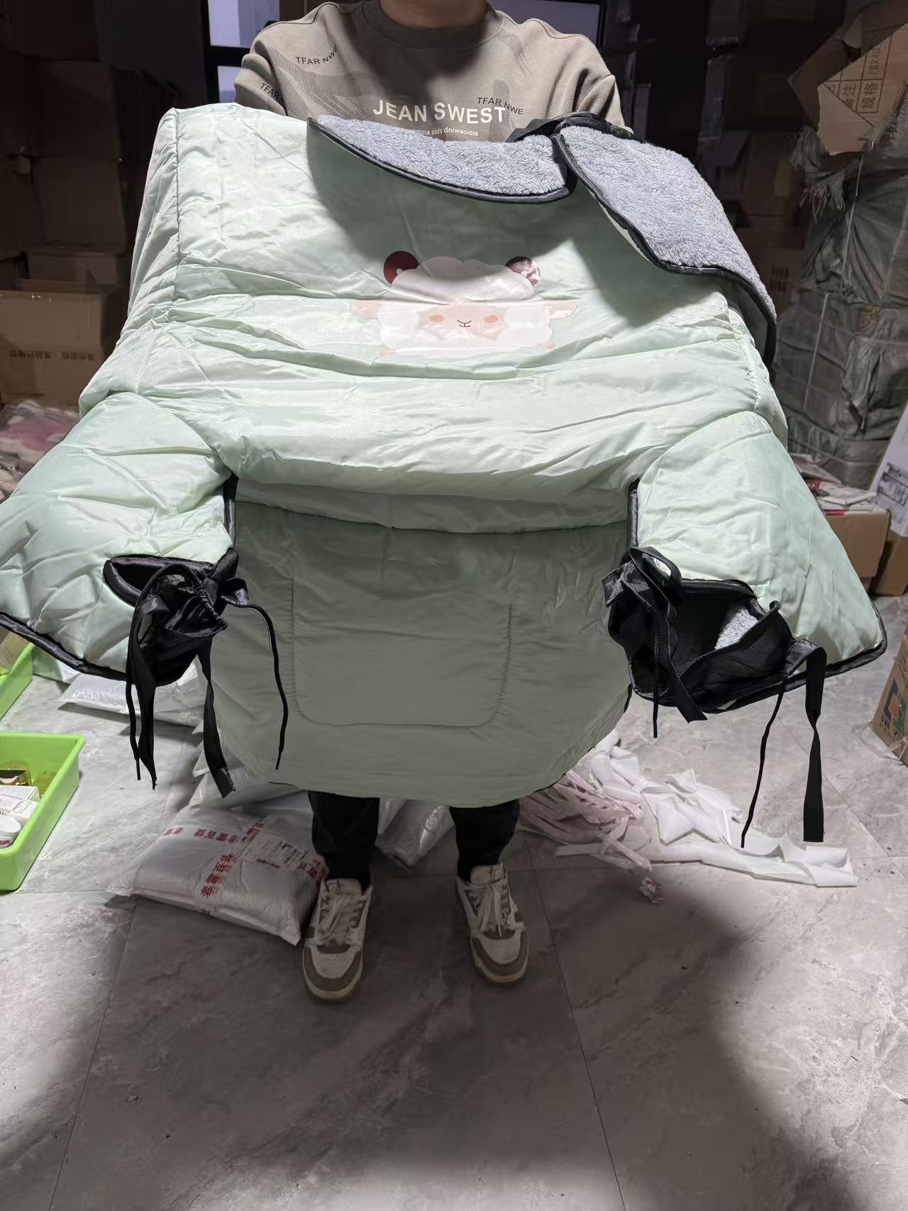 电动车加厚挡风被