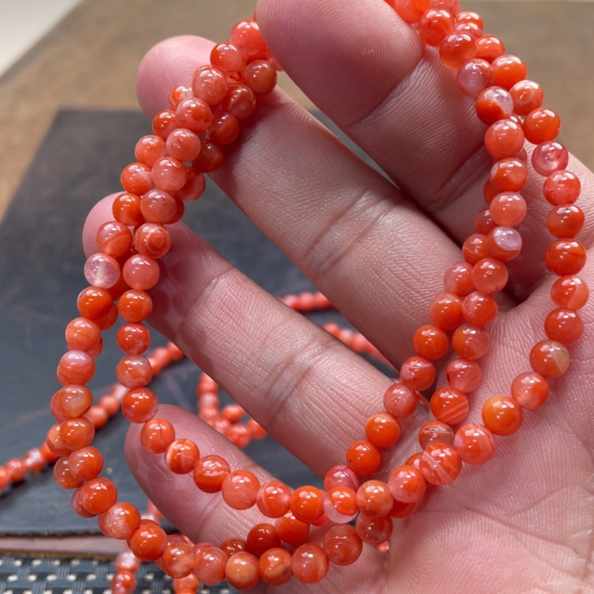 【闪购商品】南红玛瑙手链未镶嵌