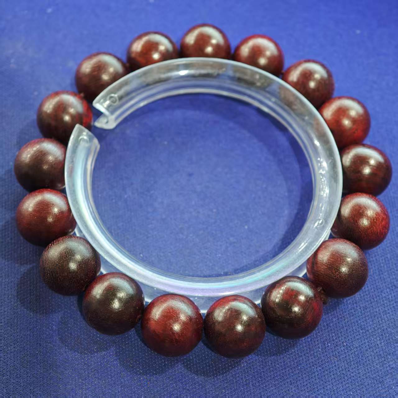 Z25 紫檀1.2cm单圈手串