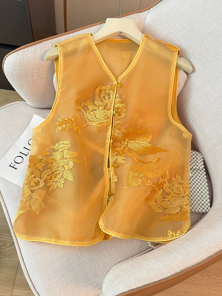 MWIZI家时尚马甲102花