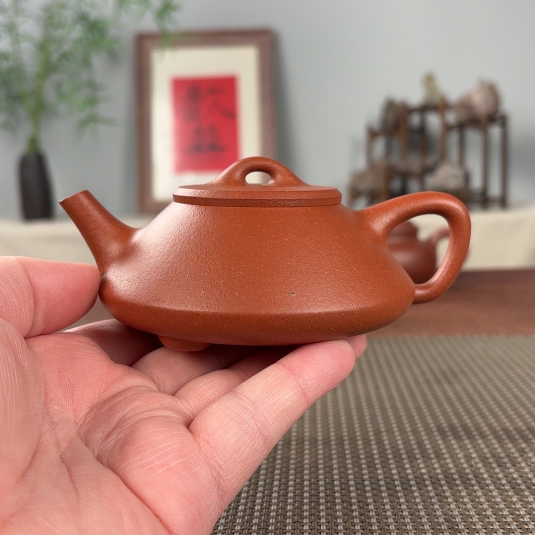 紫砂茶壶黄龙山原矿紫砂壶190