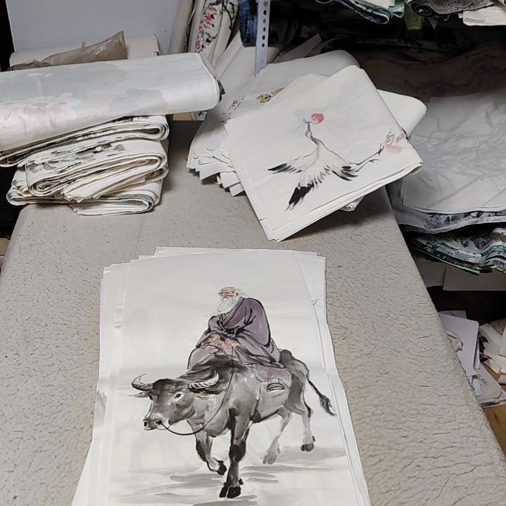 乔***姨国画落款后台备注