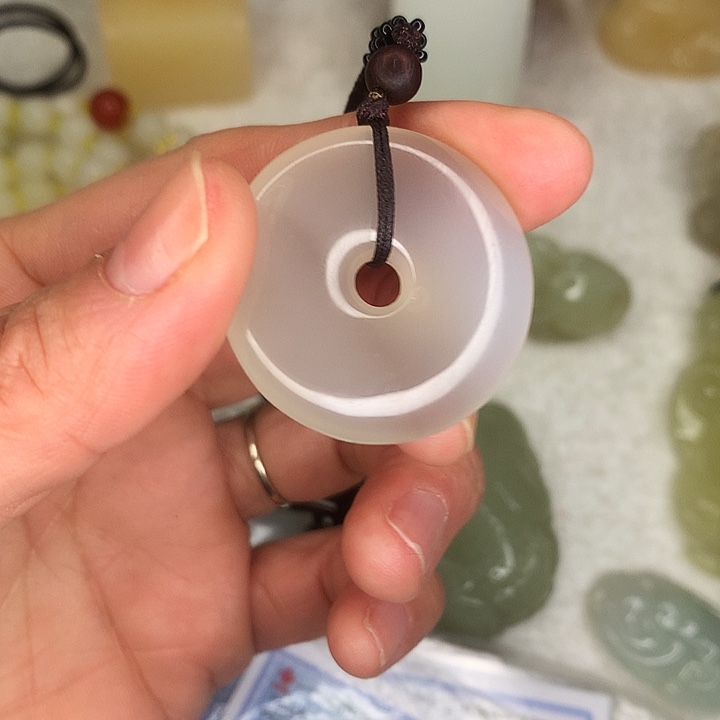 玛瑙/玉髓合金颈饰