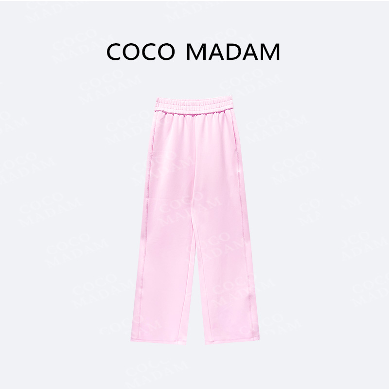 ANNI·Ani-A700酷酷休闲~直筒白色时尚休闲运动裤