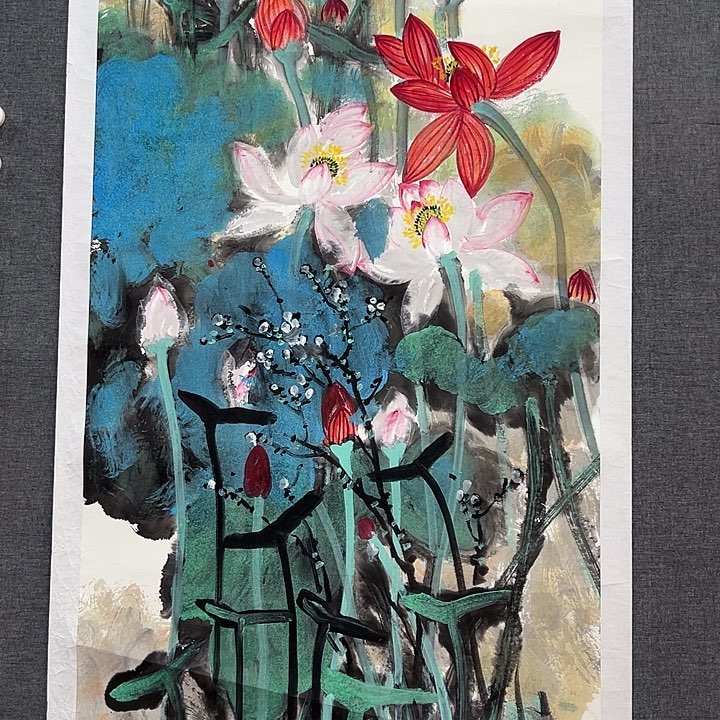 国画书画作品多次