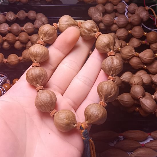 橄榄核手串/手链橄榄核三花鸡血红蜜桃臀手串1.9