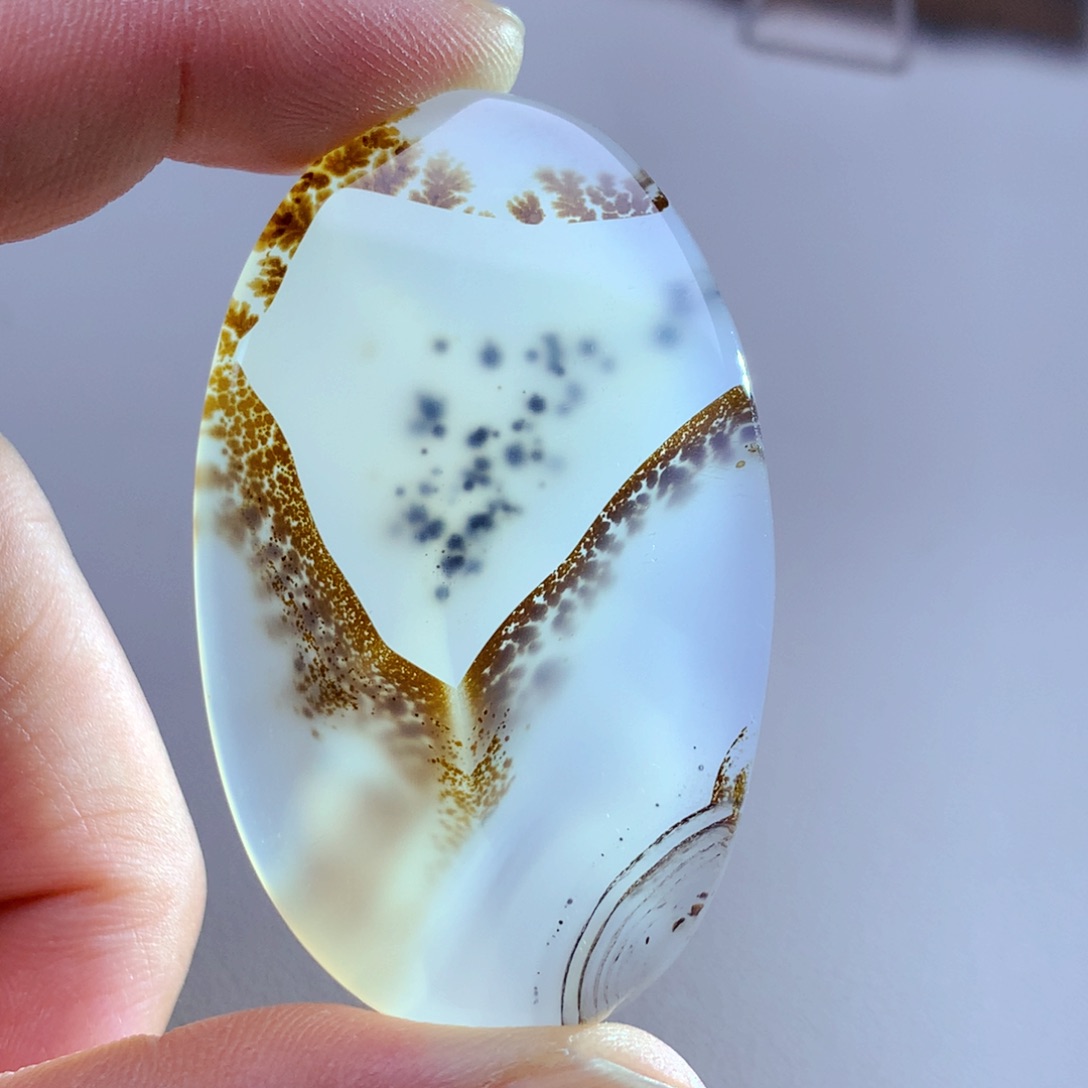 玛瑙/玉髓吊坠(不含链)未镶嵌可***菜