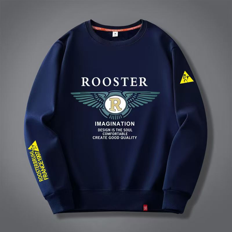 （下单非主图）男士秋冬卫衣针织衫加绒加厚长袖宽松潮流圆领韩版