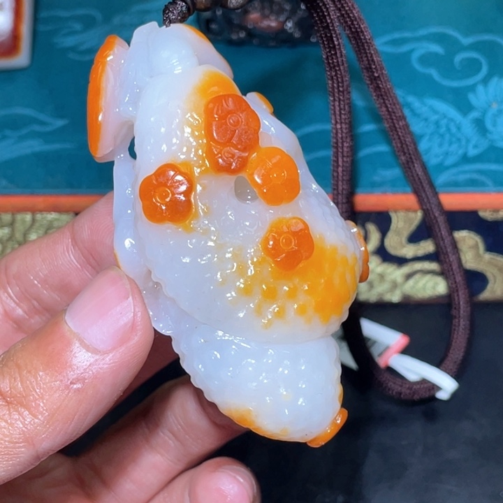 和田玉未镶嵌颈饰J