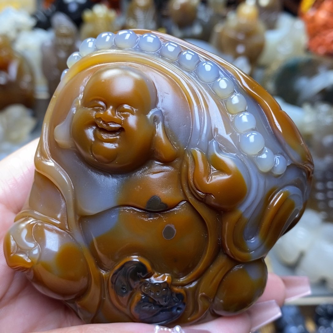 玛瑙/玉髓摆件未镶嵌