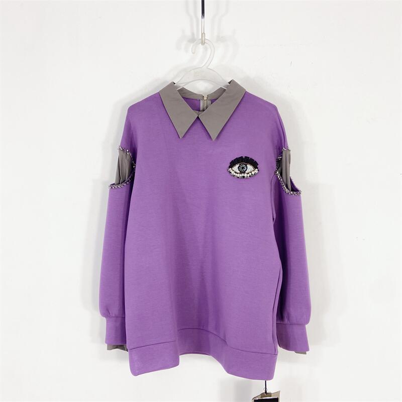 【77衣橱】KKX5831高货精品女装卫衣【红人上新】