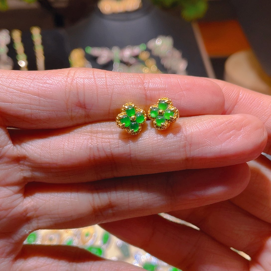 翡翠吊坠(不含链)银S925镶嵌