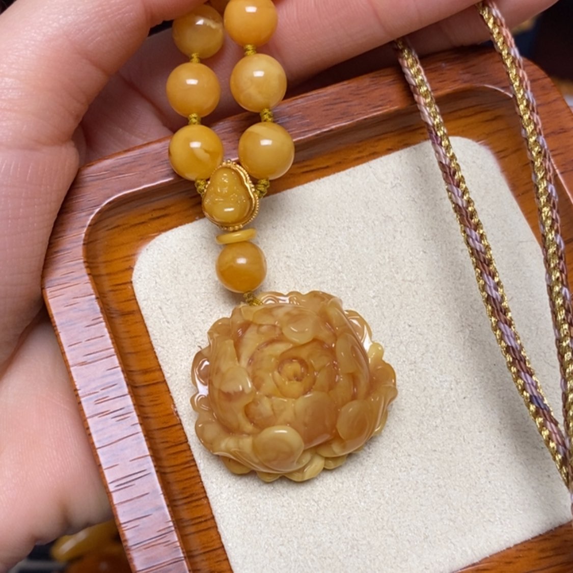 【闪购商品】未镶嵌蜜蜡颈饰项链