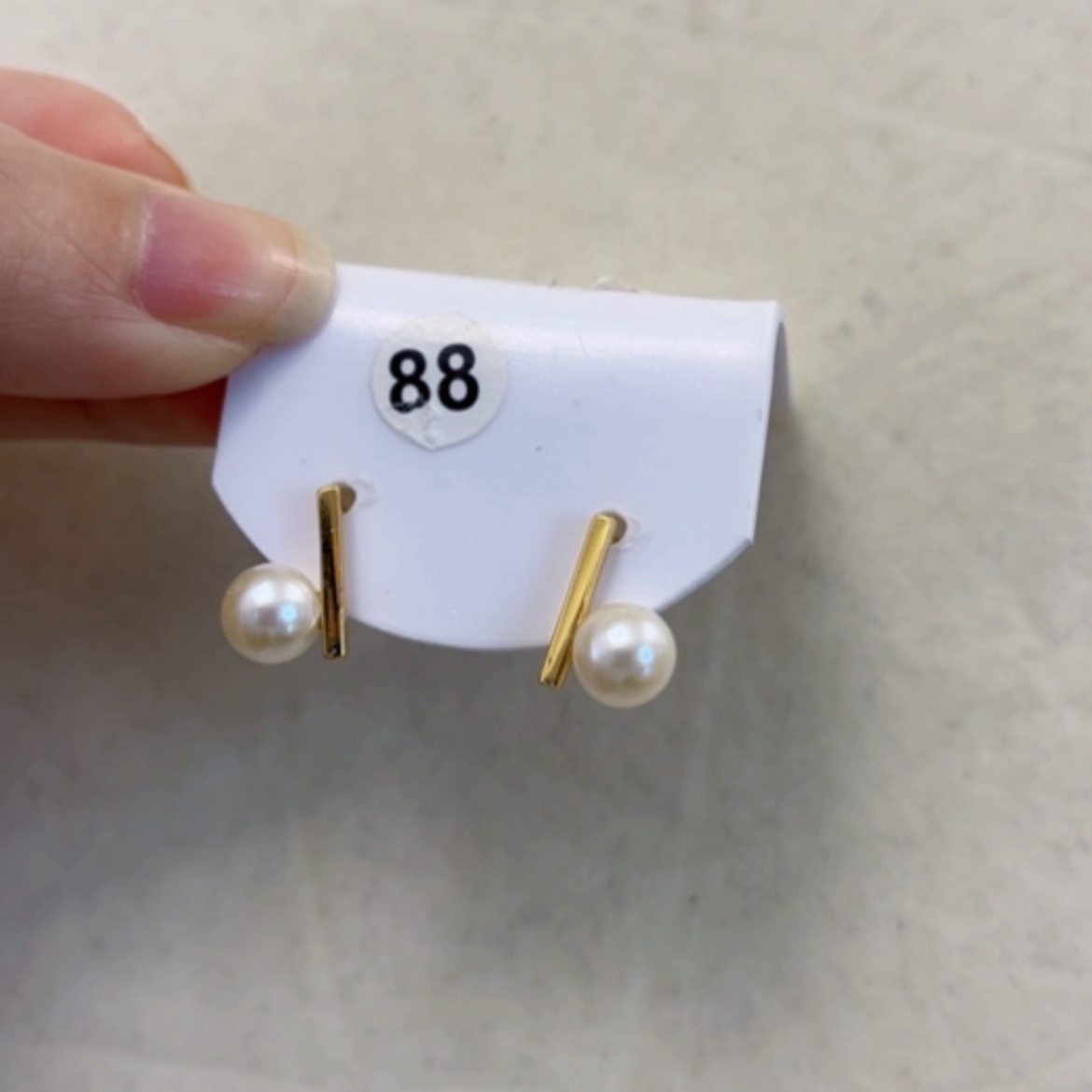 【闪购商品】淡水珍珠耳饰未镶嵌