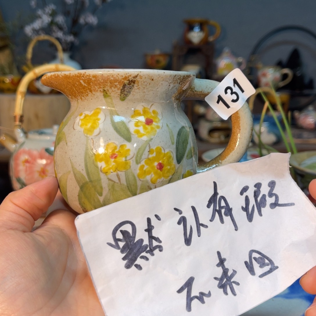杯素浅陶瓷手工手绘