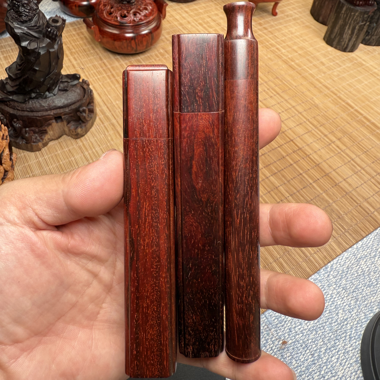 印度小叶紫檀（短款线香盒）