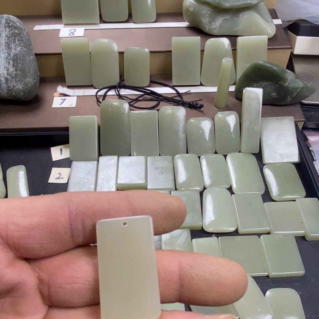 颈饰未镶嵌和田玉C*043