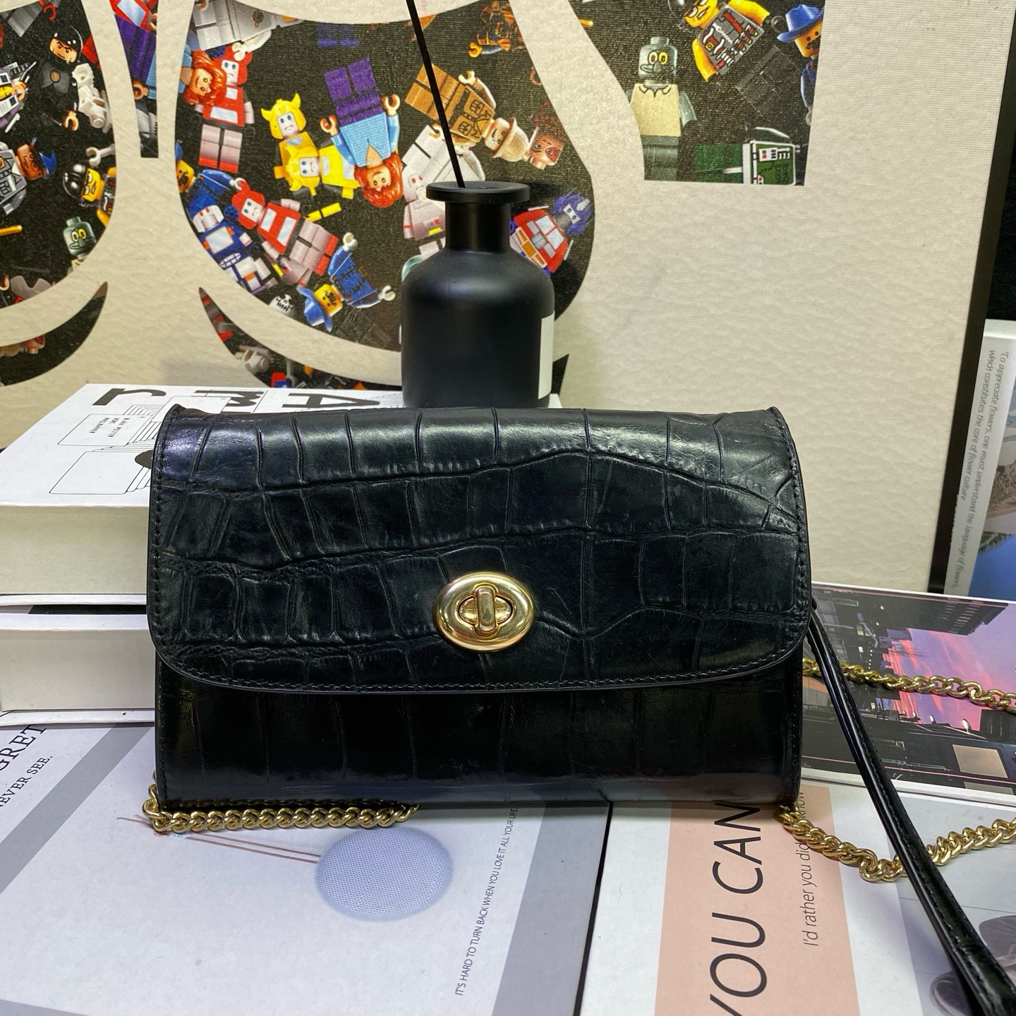 90新 COACH/蔻驰 23531斜挎包20*13