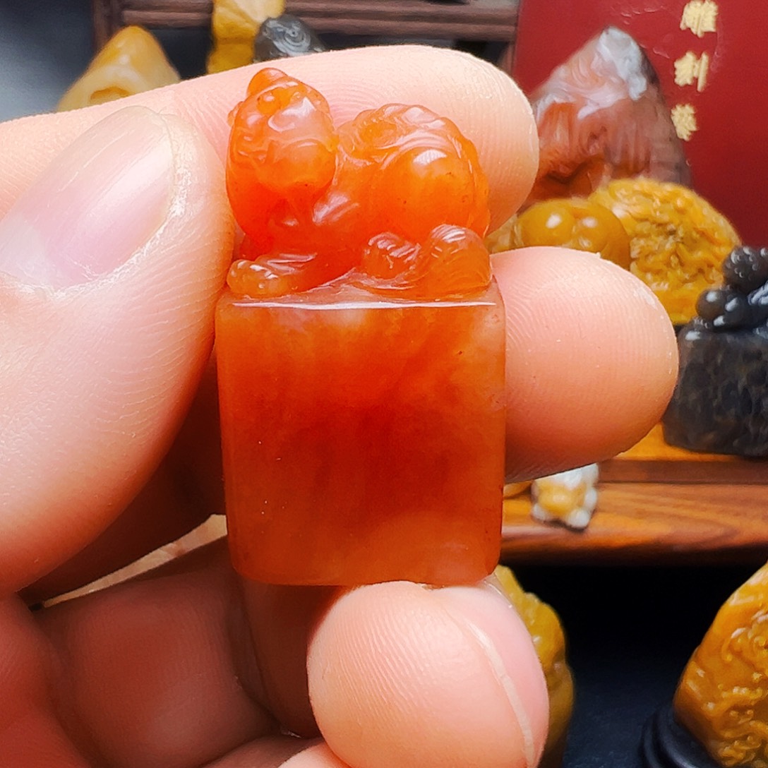 大***海寿山石印石寿山石