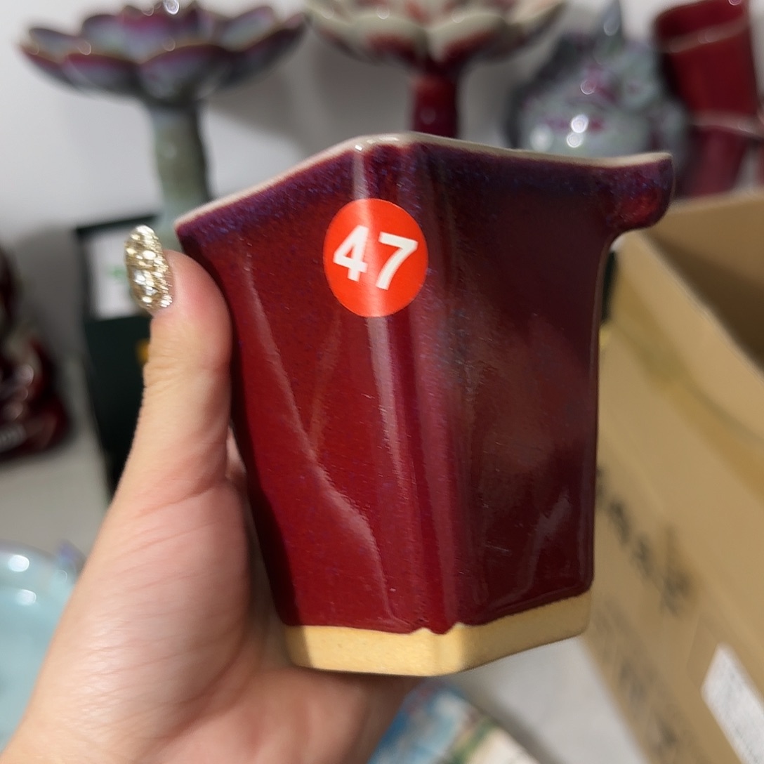 陶摆件郑家钧窑摆件