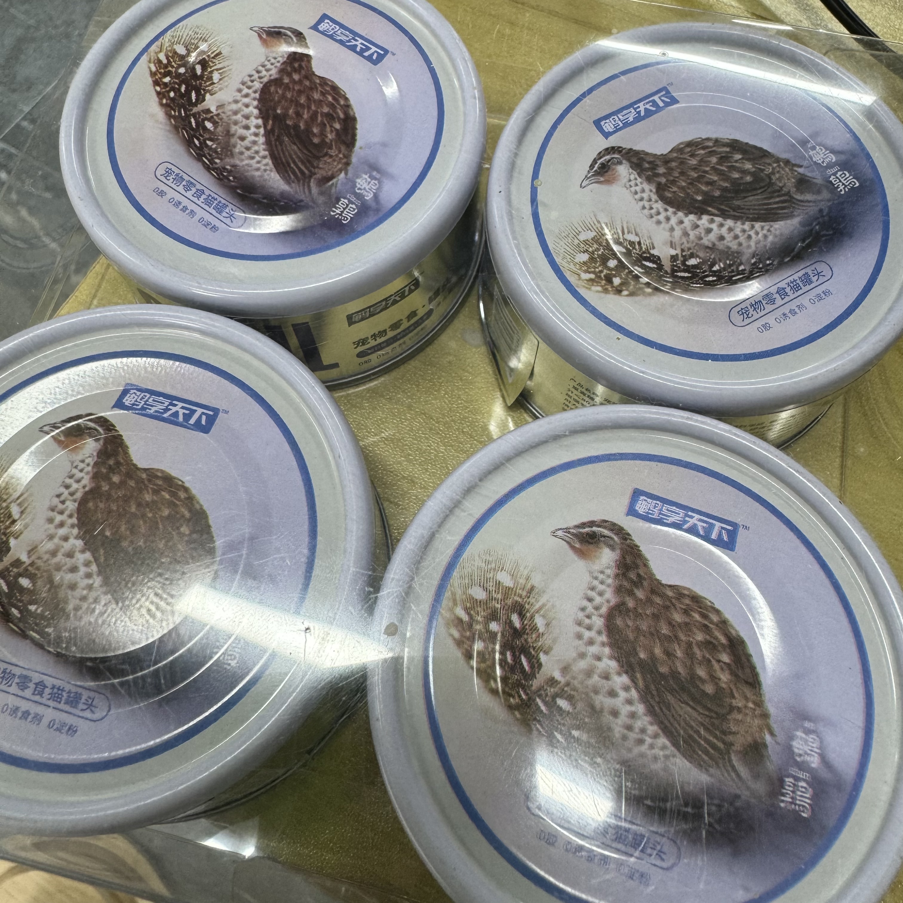 鹑享天下宠物零食罐头