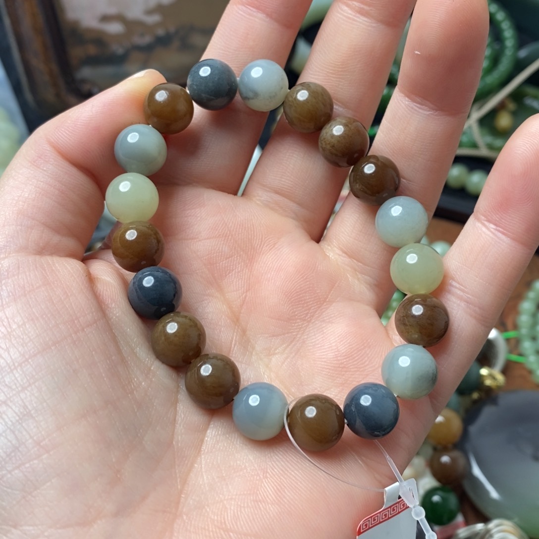 和田玉手串未镶嵌