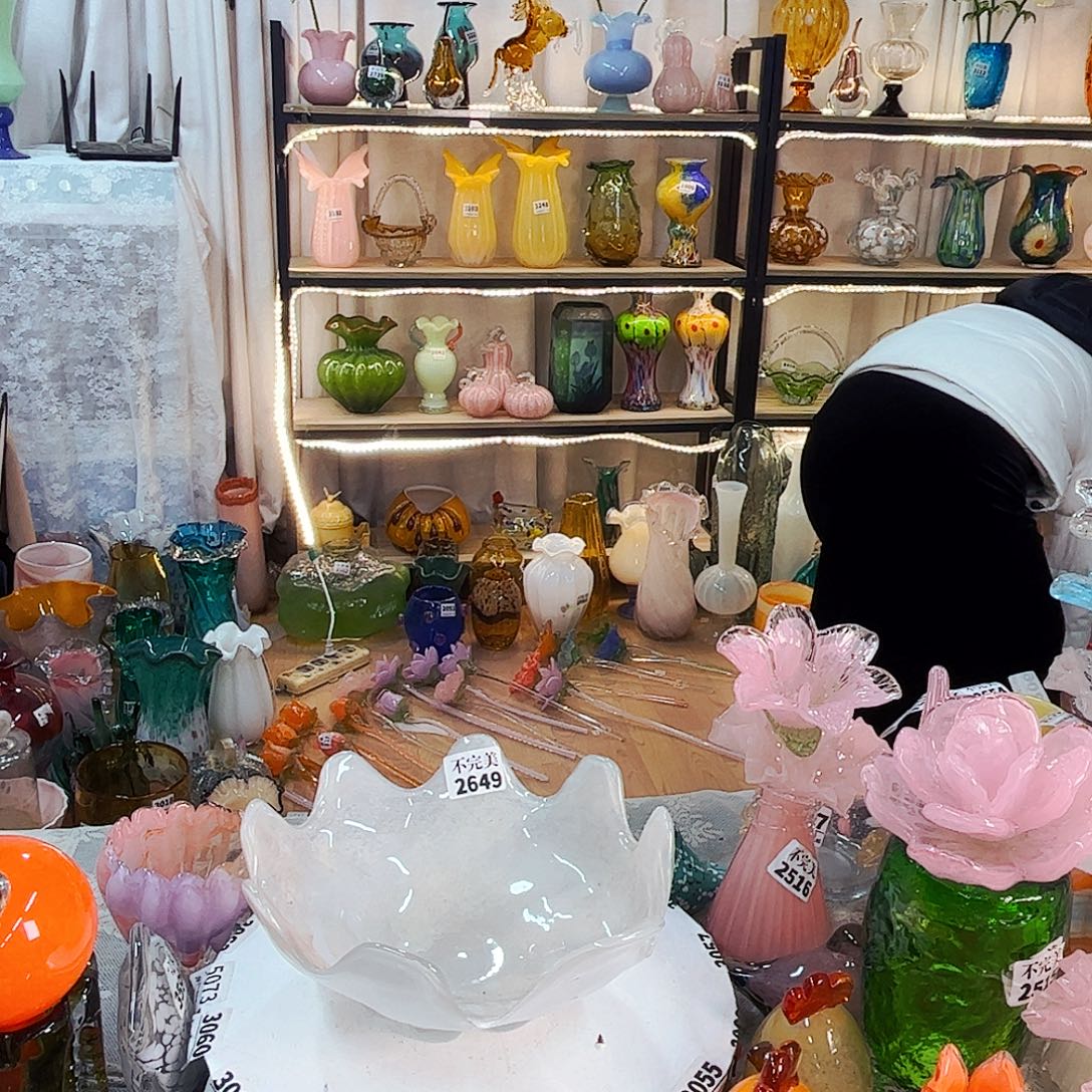 2649 家悦美居琉璃摆件不完美