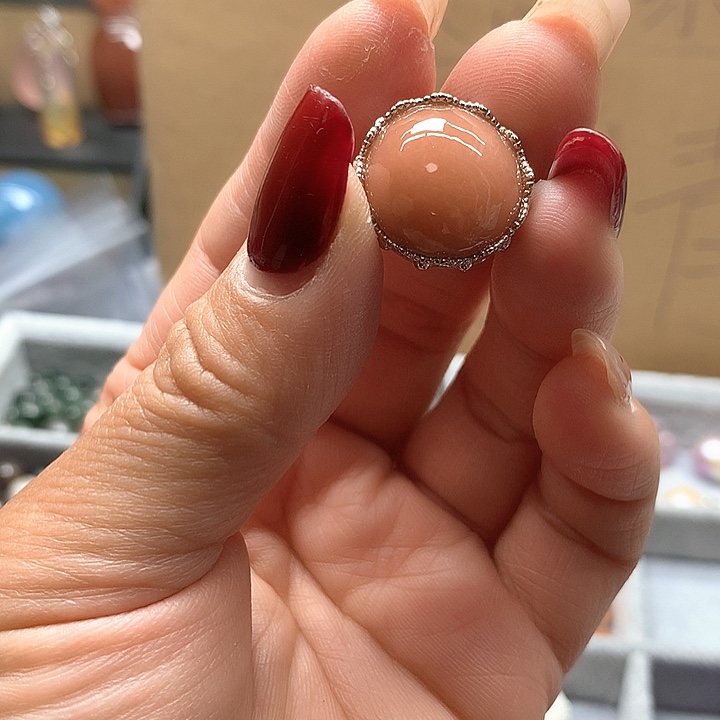 水晶水晶磨合银S925镶嵌