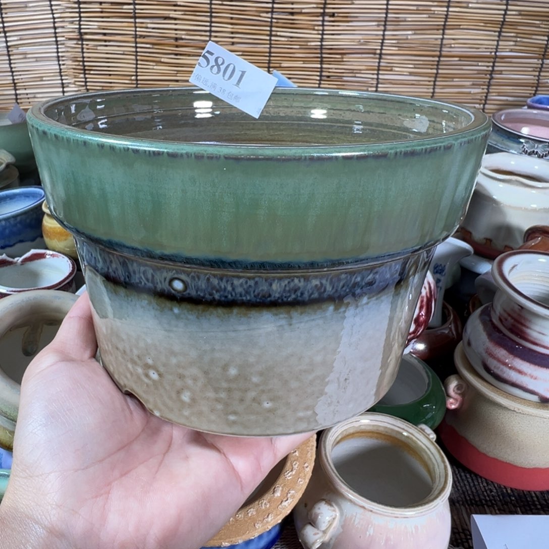 红陶口14.5高10。景德镇