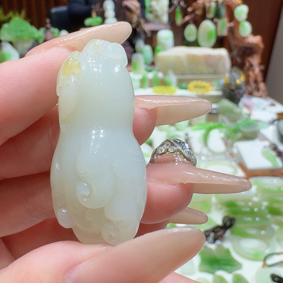 和田玉且末料福瓜未镶嵌