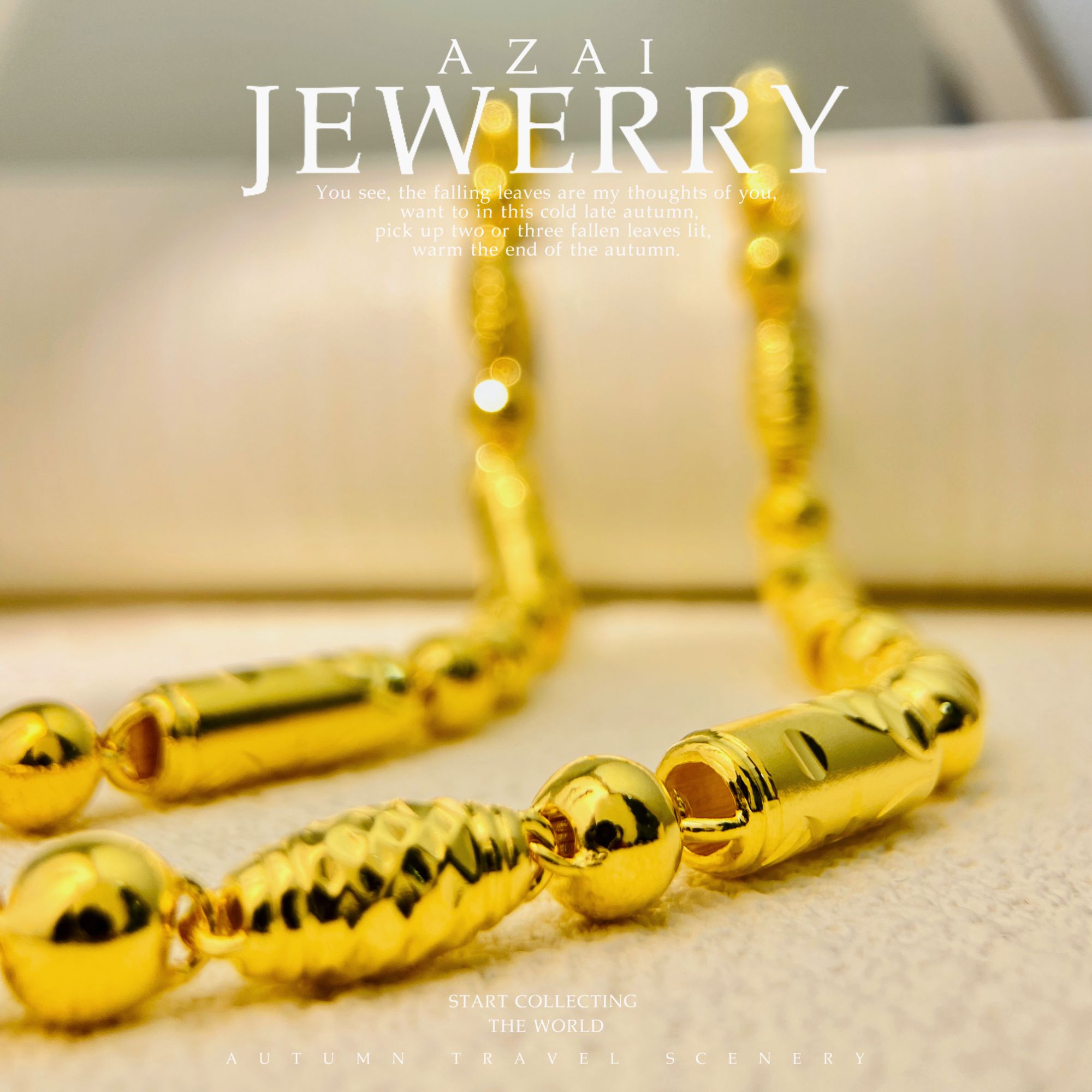 链子足银 时尚精致优质百搭光面全家福项链