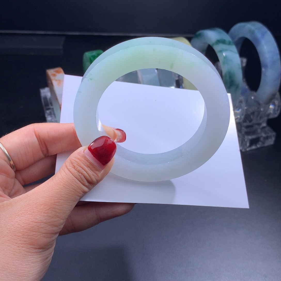 定制翡翠翡翠手镯未镶嵌