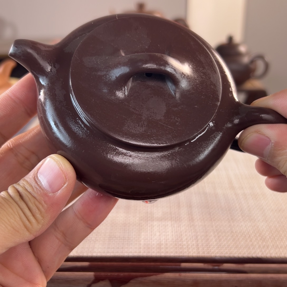 紫砂微瑕茶壶无礼盒无证书