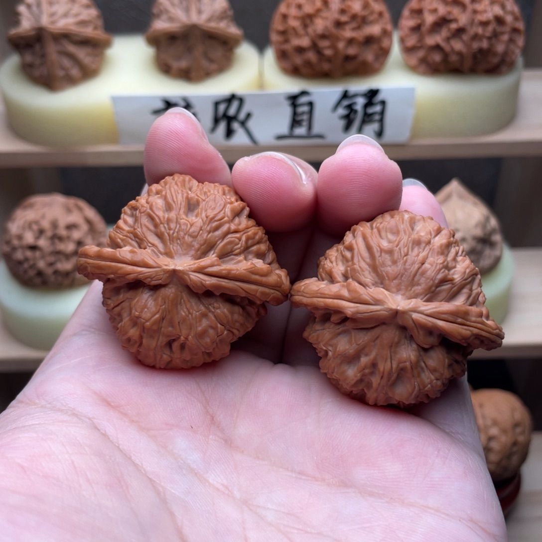 吊坠文玩核桃白狮子41➕交友价