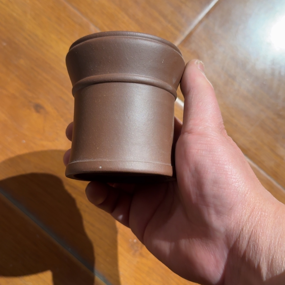 花盆紫砂原矿紫泥小的