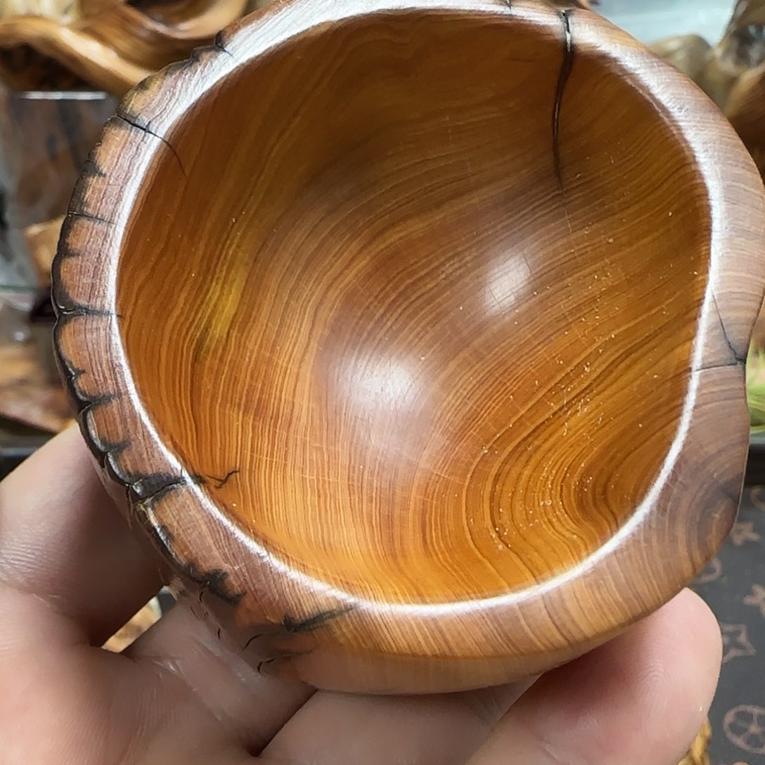 云***巴柏木（崖柏）太行崖柏聚宝盆