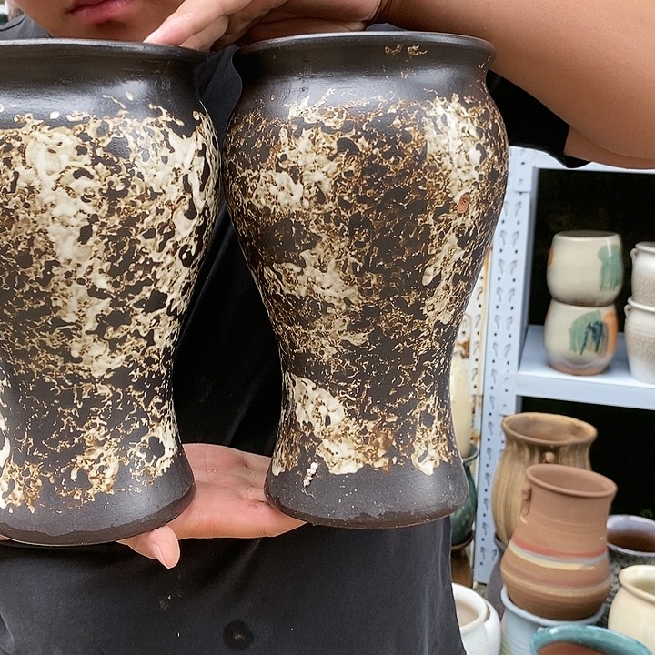 紫砂花盆口15高27福利