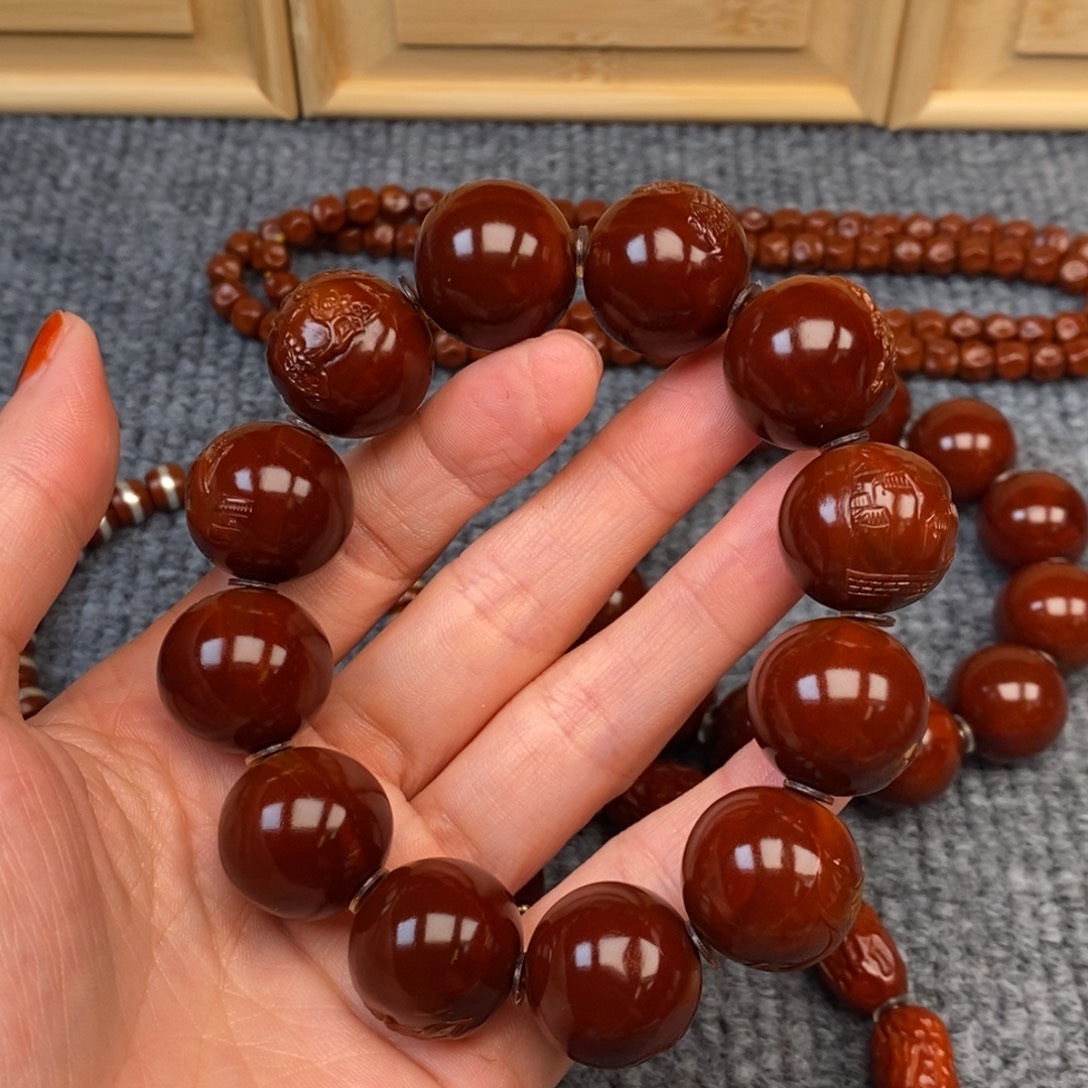 C***C手串/手链橄榄核光柱风景