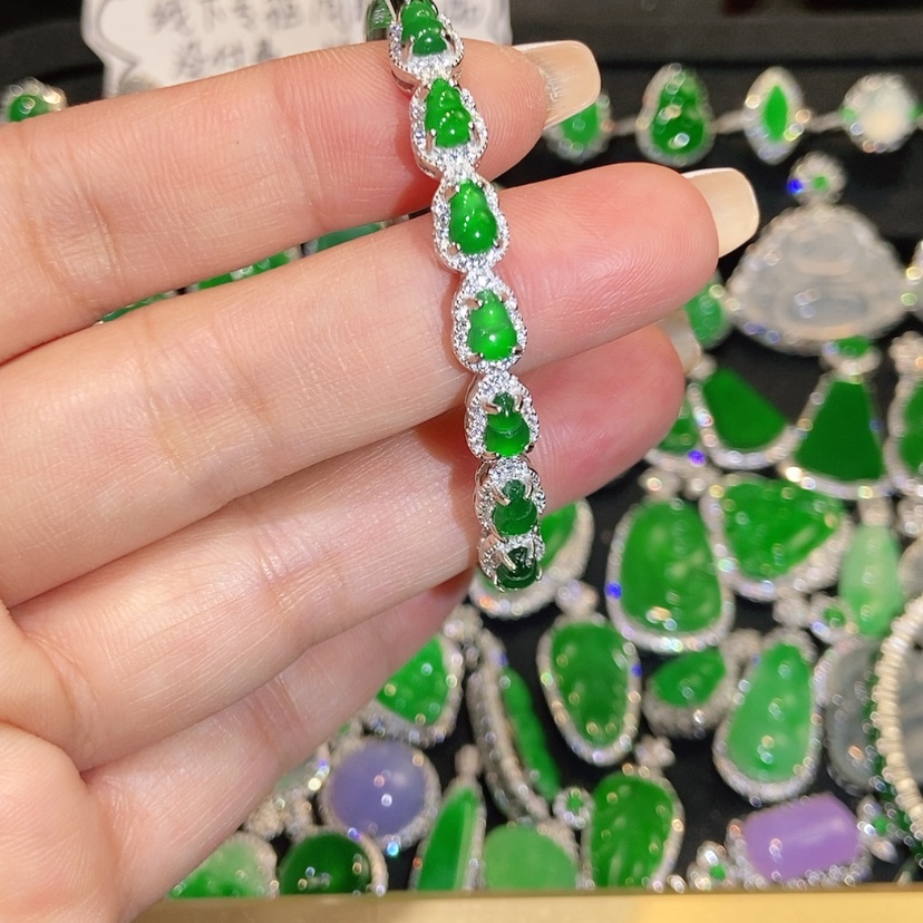 【闪购商品】未镶嵌手链翡翠天然翡翠