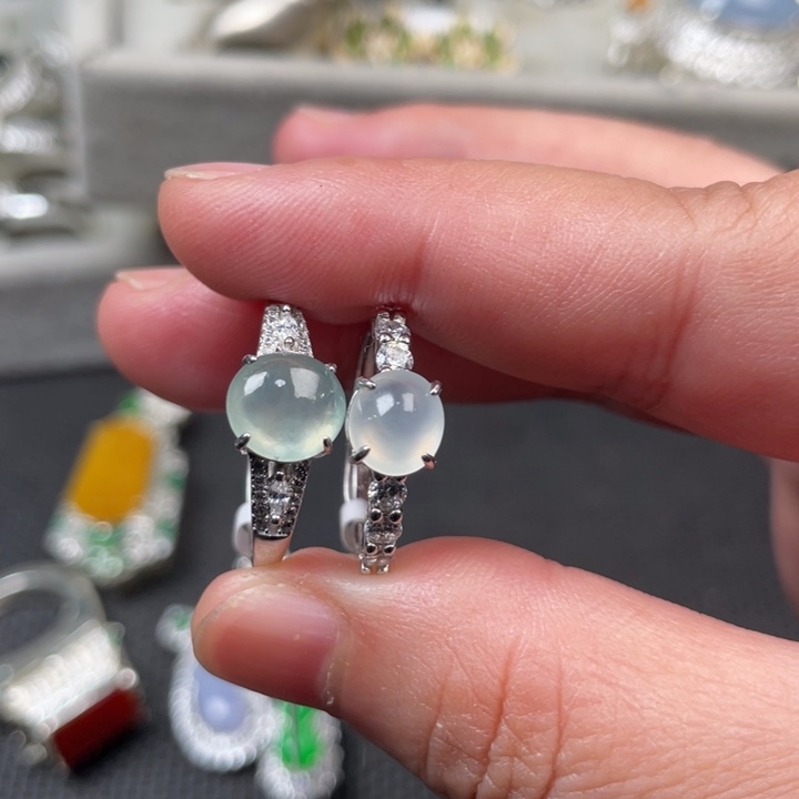 翡翠未镶嵌戒指缅甸天然翡翠