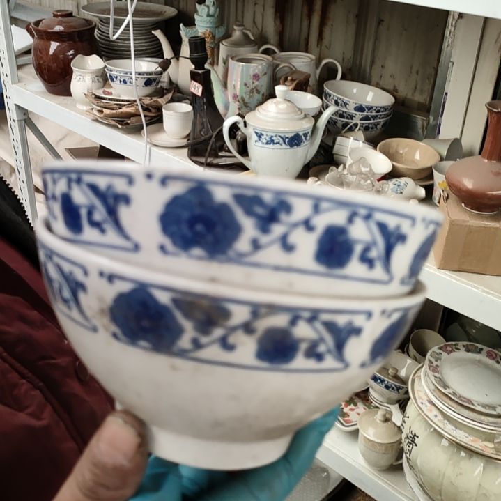 摆件陶瓷盘子碗啥都有