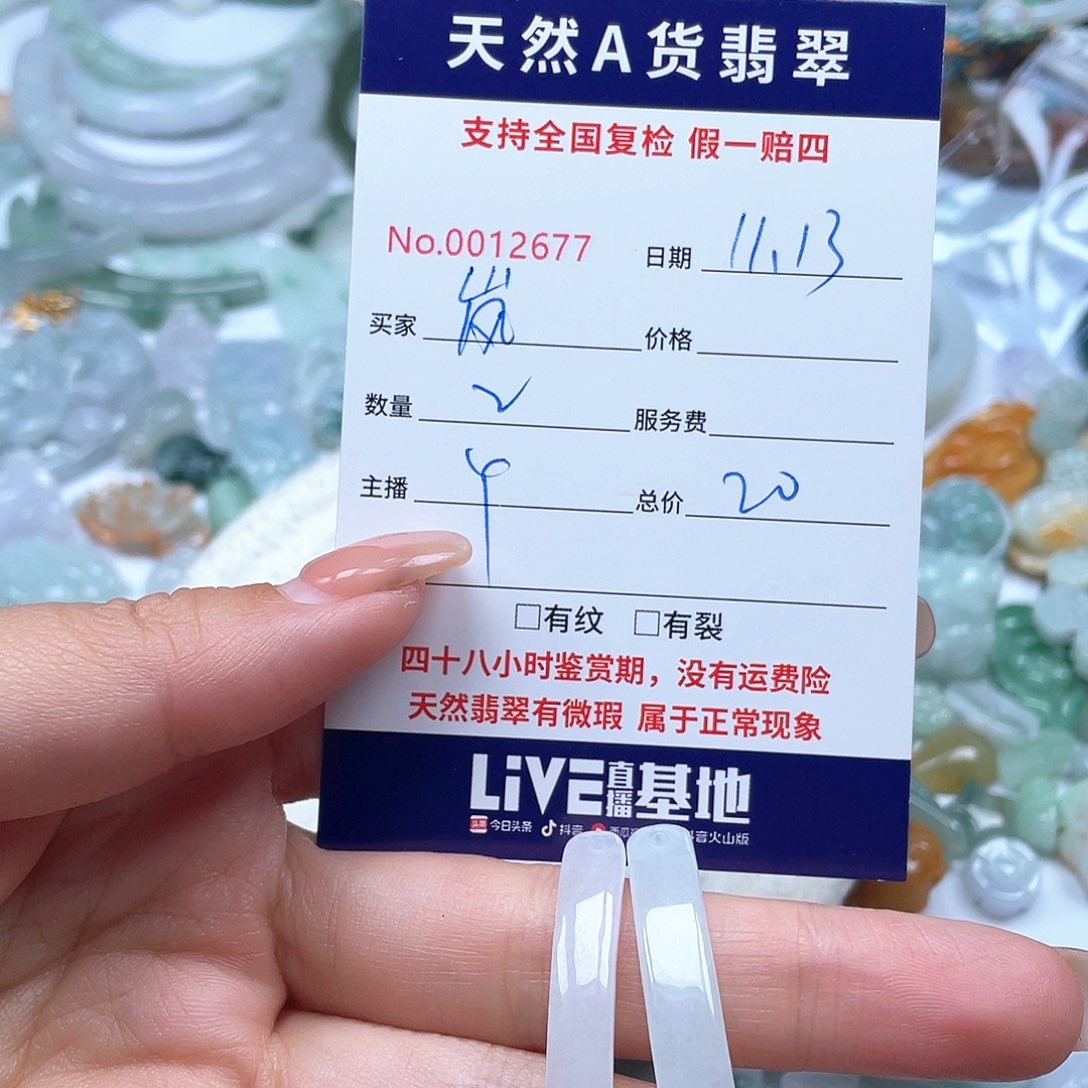 颈饰未镶嵌翡翠岚*朵