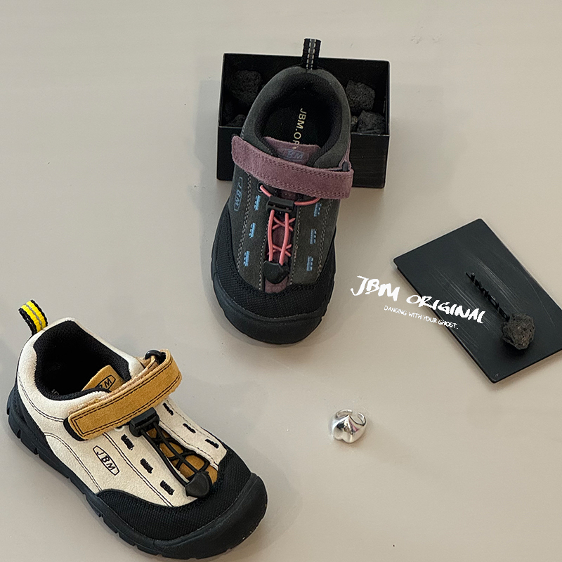 2025春秋季新款儿童软底百搭户外登山鞋宝宝男女童露营休闲运动鞋