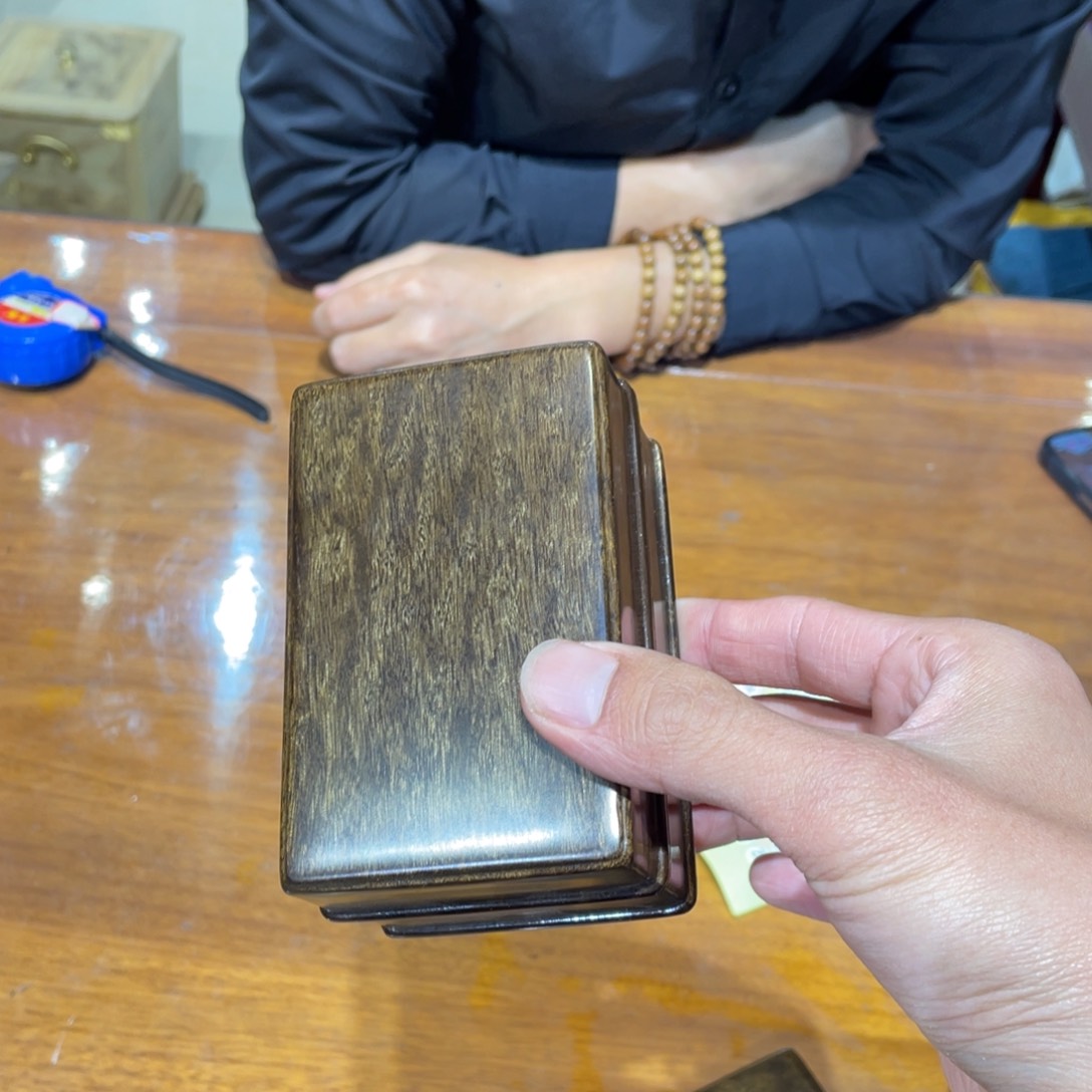 金丝楠上**椿阴沉金丝楠首饰盒10