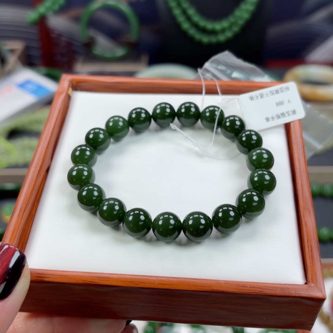 和田玉手链未镶嵌