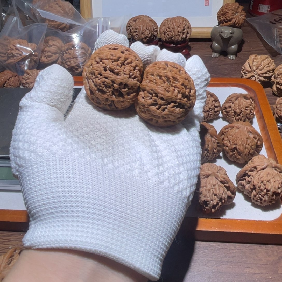 文玩核桃把件43全品粗筋